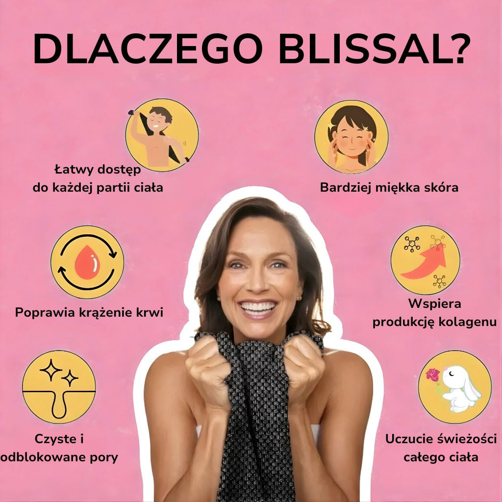 Blissal - ręcznik złuszczający do ciała